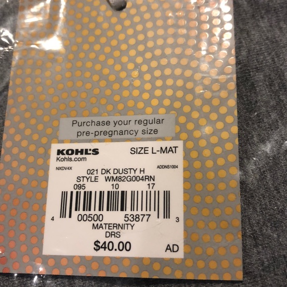 aglow Essential Ruched Maternity Sheath Dress - Picture 3 of 5